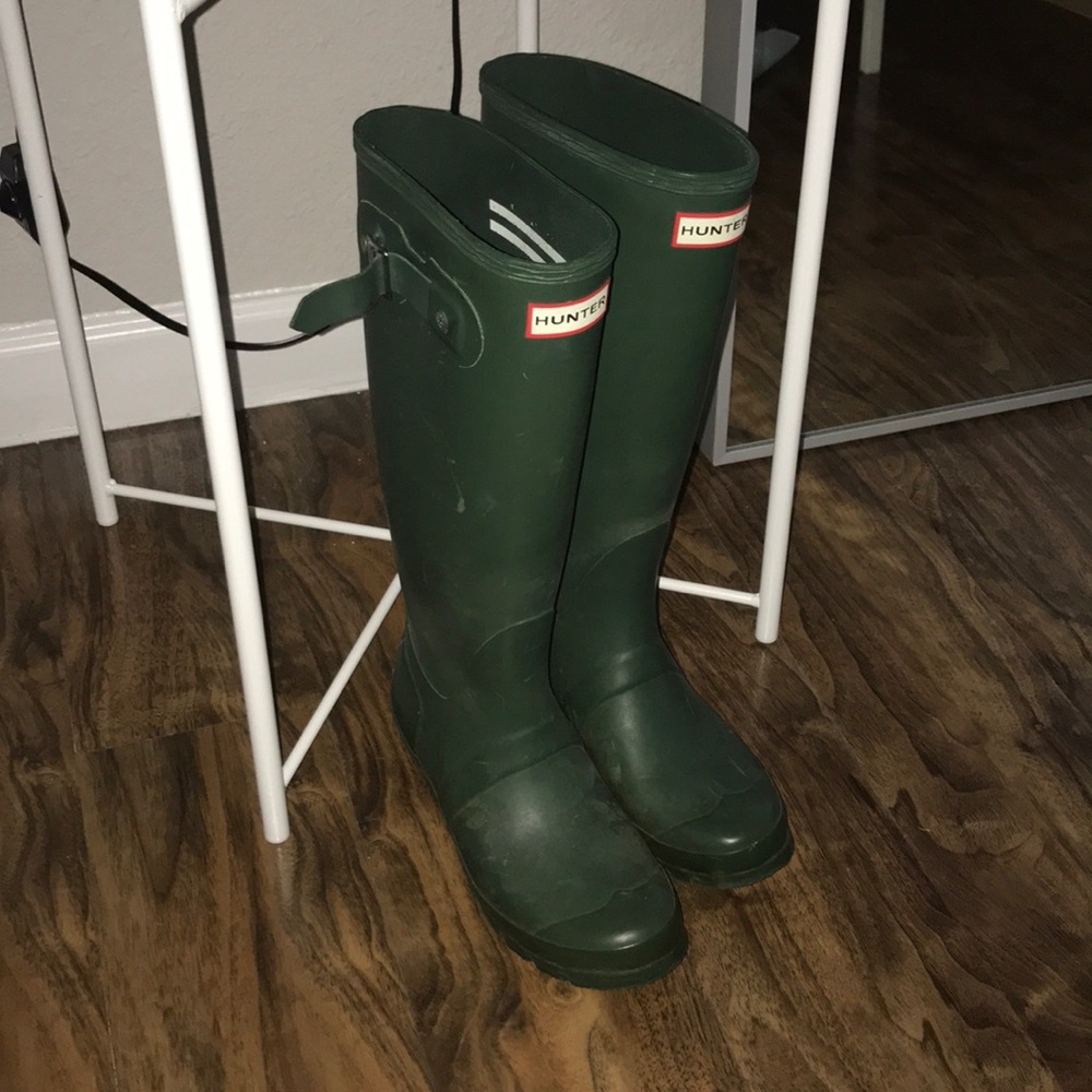 Green Hunter Boots 🔅